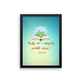 Books Are Magic Framed poster